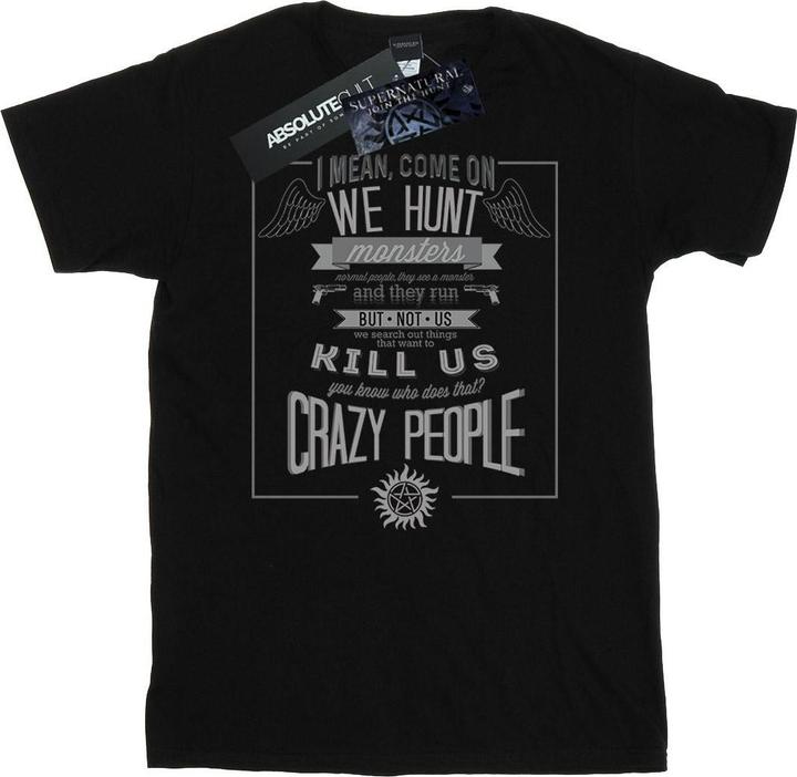 Produktbild Supernatural Crazy People TShirt (3XL)