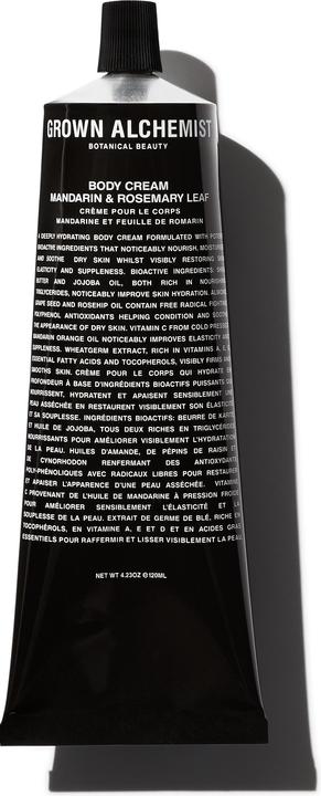 Immagine prodotto Grown Alchemist GROWN Beauty - Crema per il corpo: Mandarino e foglie di rosmarino (Crema corpo, 120 ml)