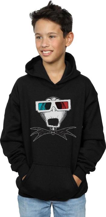 Produktbild Disney Nightmare Before Christmas Jack Skellington 3D Glasses Kapuzenpullover Jungen (152, 158)