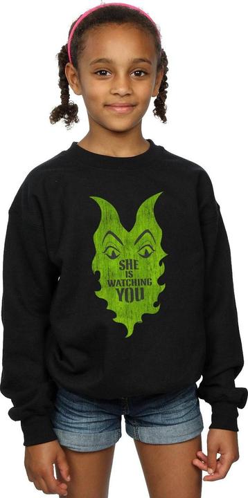 Image du produit Disney - Sweat THE DESCENDANTS MALEFICENT SHE IS WATCHING - Fille (152, 158)