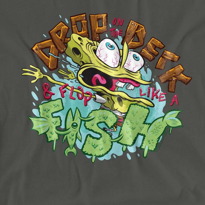 Immagine prodotto Spongebob Squarepants Drop And Flop Maglietta Adulto Unisex (XL)