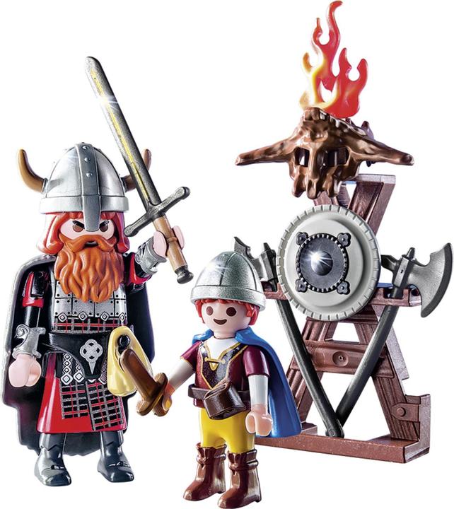 Image du produit Playmobil Grosser und kleiner Wikinger (9209, Histoire de Playmobil)