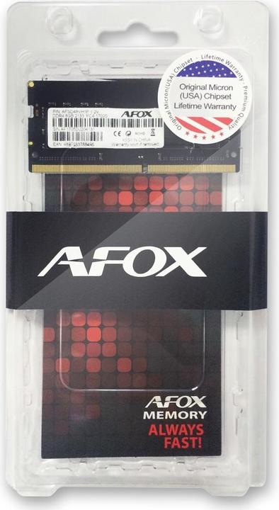 Actual product image AFOX DDR4 (1 x 8GB, 3200 MHz, DDR4-RAM, SO-DIMM)