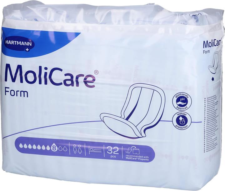 Actual product image Hartmann Molicare Form 8 drops, 4X32 pcs
