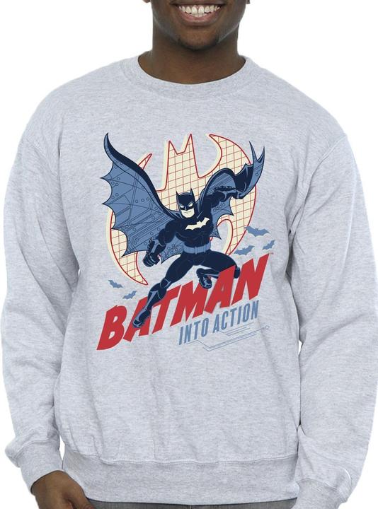 Immagine prodotto Felpa in cotone Batman Into Action (L)