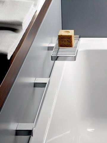Actual product image Emco loft Towel rail, 1-arm, rigid, 310 mm, chrome