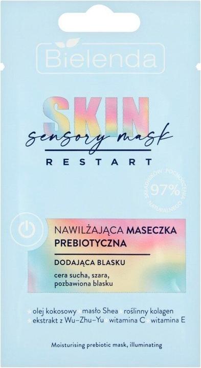 Immagine prodotto Bielenda Skin Restart Sensory Mask Maschera idratante prebiotica per pelli secche 8ml (8 ml)