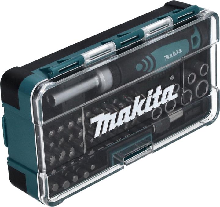 Actual product image Makita Ratchets and Bit set (Hexagon socket TX M10, Hexagon socket TX M15, Hexagon socket TX M20, Hexagon socket TX M30, Cross Phillips PH M1, Cross Phillips PH M2, Cross Pozidriv PZ M1, Cross Pozidriv PZ M2, Cross Phillips PH M3, Hexagon socket TX M40)