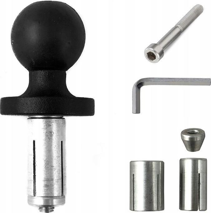 Image du produit FreedConn Support De Téléphone Moto Mc7c + Bm2r Fixation Sur Tube De Direction