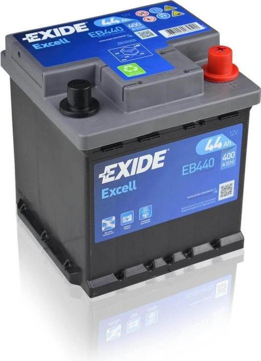 Actual product image Exide EB440 44Ah 440A (EN) 12V battery (12 V, 44 Ah, 400 A)