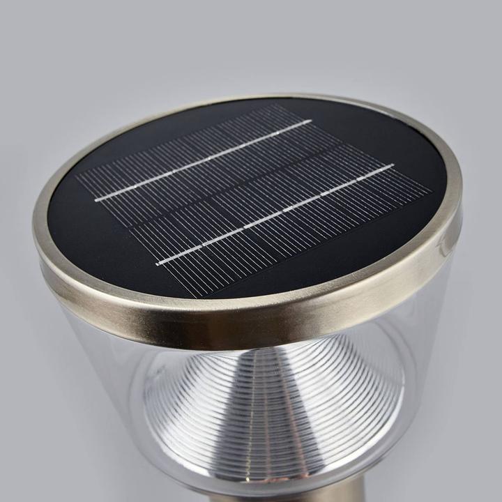 Produktbild Lindby Antje LED Solarzelle Garten Leuchte w/Sensor Stainless Steel (400 lm, IP44)