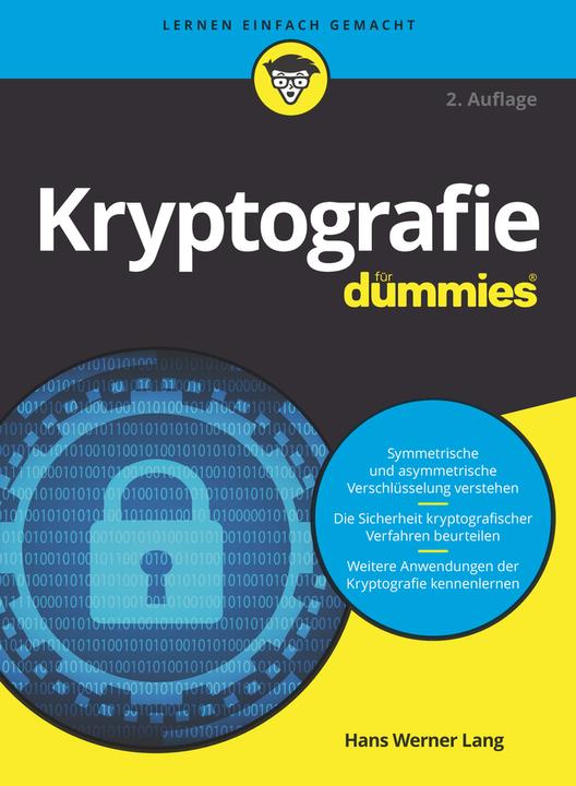 Image du produit Kryptografie für Dummies (Allemand, Hans Werner Lang, 2023)