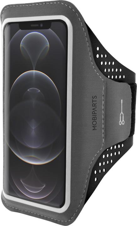Produktbild Mobiparts Comfort Fit Sport Armband Apple iPhone 12 Pro Max Black