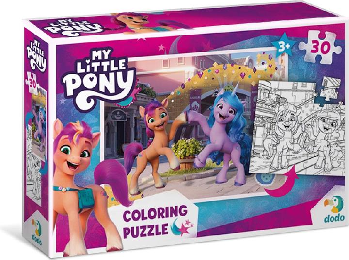 Actual product image Dodo Colouring 2in1 My Little Pony (30 pieces)