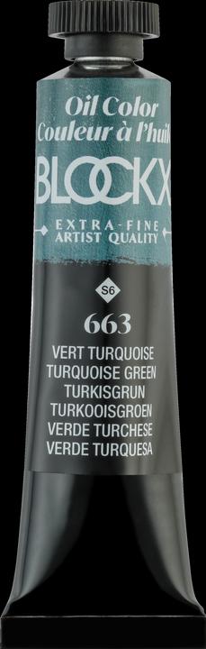 Immagine prodotto BlockX Vernice ad olio extra fine (Verde turchese, 20 ml)