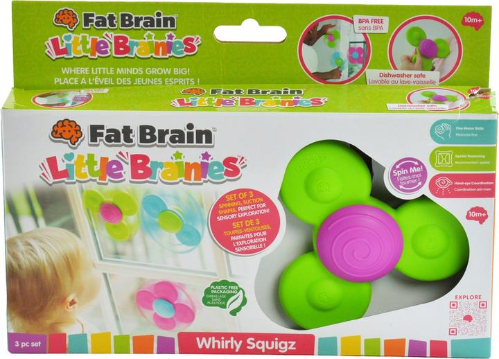 Produktbild Fat Brain Toys Squigz mit Drehelementen