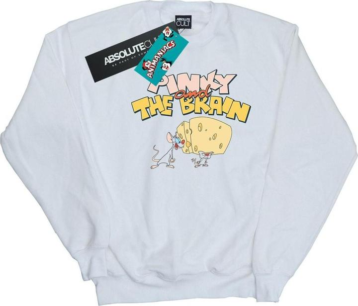 Universal Textiles Pinky And The Brain Cheese Head Sweatshirt