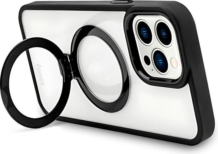 Image du produit Fongex iPhone 15 Pro - Étui Fonex Kickstand avec aimant bleu clair (Apple iPhone 15 Pro)