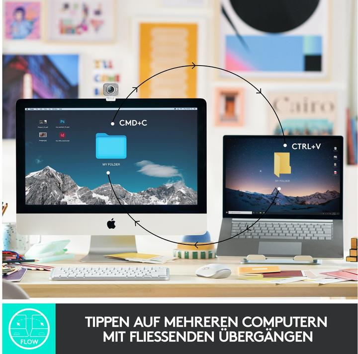 Produktbild Logitech MX Keys Mini (CH, Kabellos)