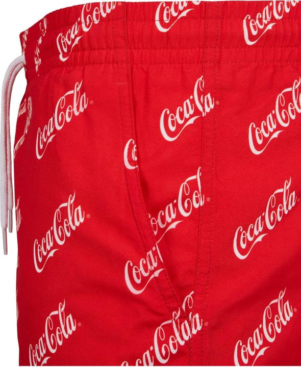 Produktbild Mister Tee Coca Cola Logo AOP Swimshorts (S)