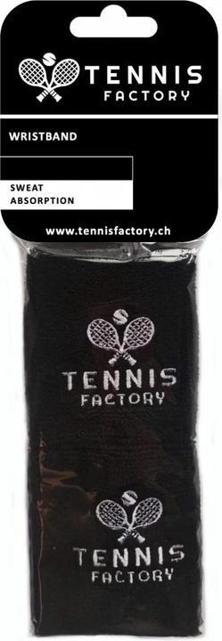Produktbild Tennis Factory 8x8 Schweissband schwarz