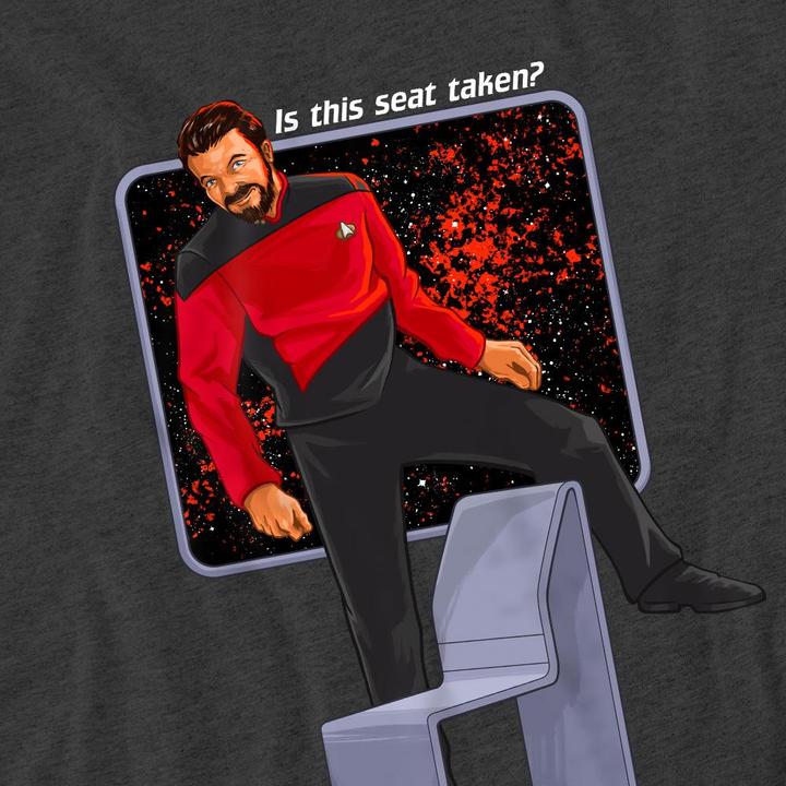 Image du produit - T-shirt IS THIS SEAT TAKEN - Adulte (S)