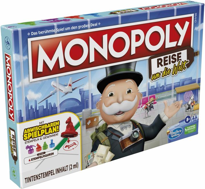 Produktbild Monopoly Reise um die Welt (Deutsch)