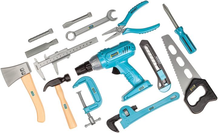 Immagine prodotto HAZET Giocattoli per bambini serie di utensili JUNIORTOOL1 ∙ Numero utensili: 61