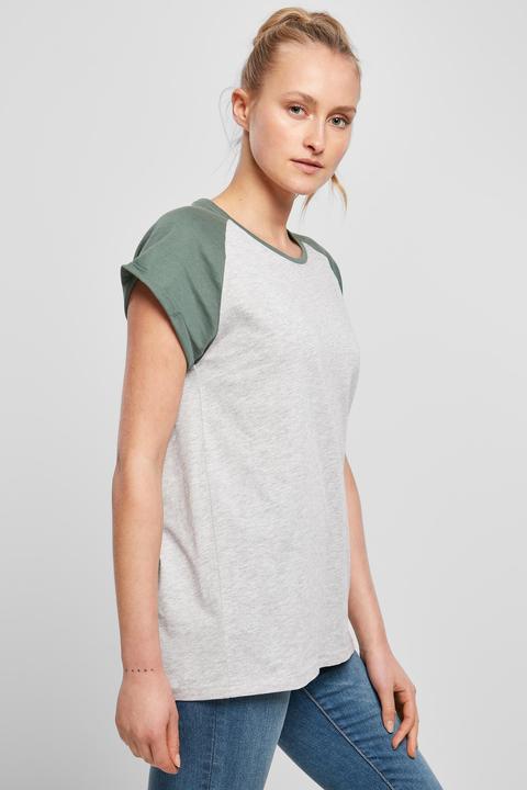 Actual product image Urban Classics Ladies Contrast Raglan Tee (5XL)