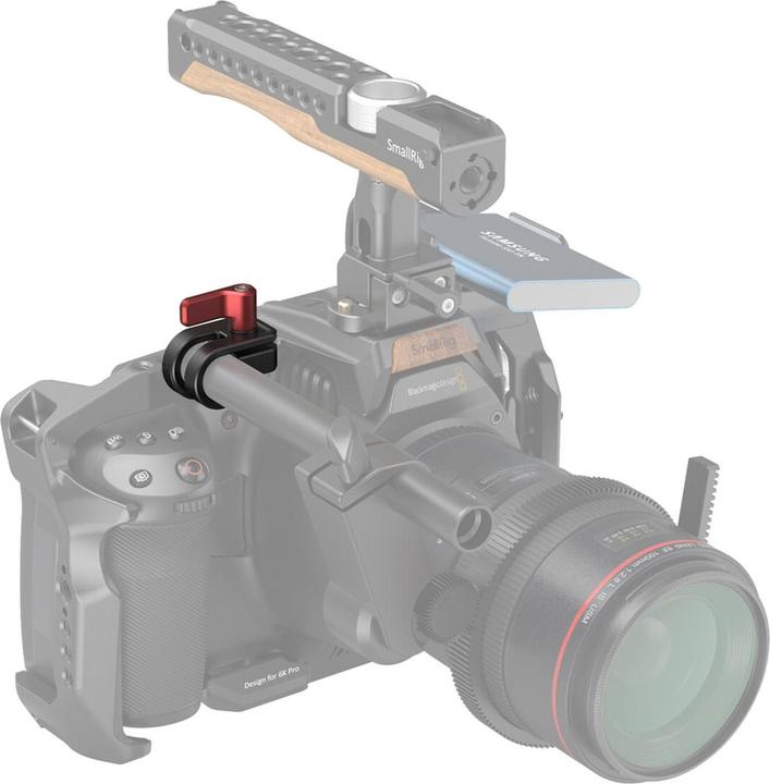 Produktbild SmallRig 12mm/15mm simple rod Clamp für BMPCC 6K Pro Cage - 3276