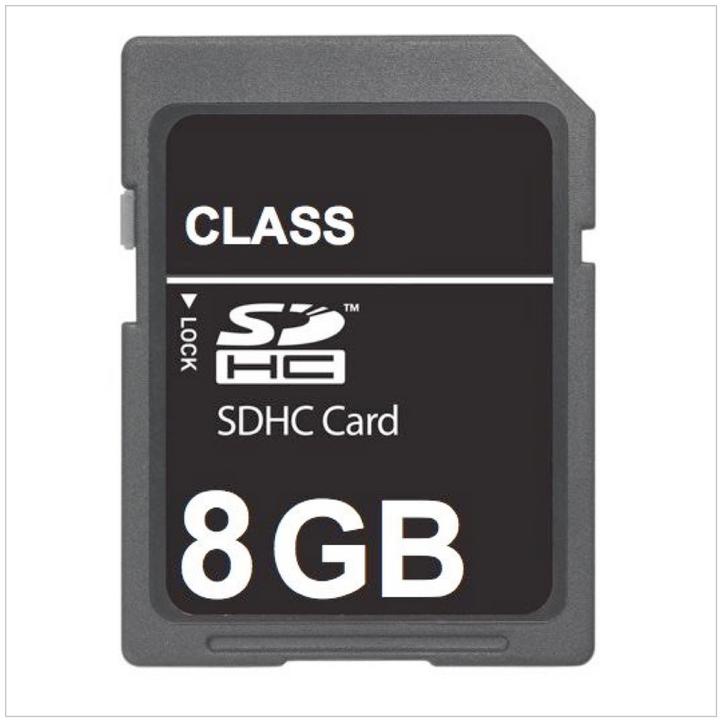 Actual product image Dinotech 8 GB SDHC memory card, NEW (8 GB, SDHC)
