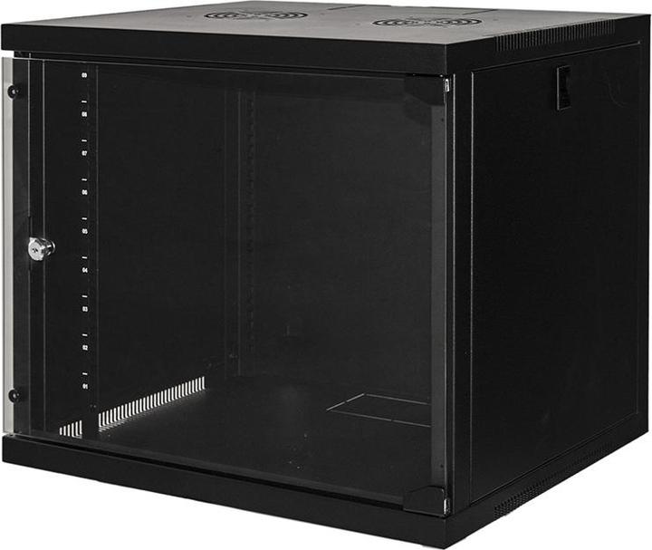 Immagine prodotto ARMADIO A MURO 19" 9 UNIT&#192, 485*540*450MM NERO (9 HE, Rack da 19 pollici)