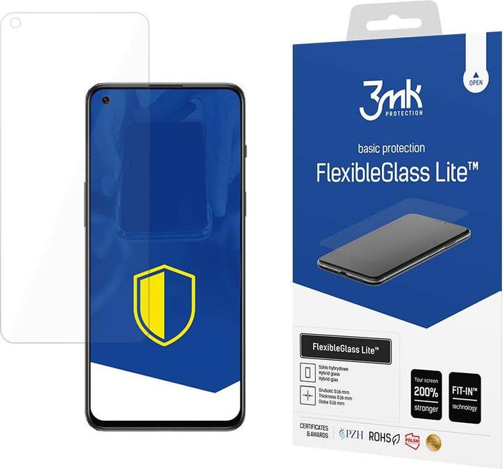 Image du produit 3MK Film d'affichage FlexibleGlass Lite (1 pièce(s), OnePlus Nord 2T)