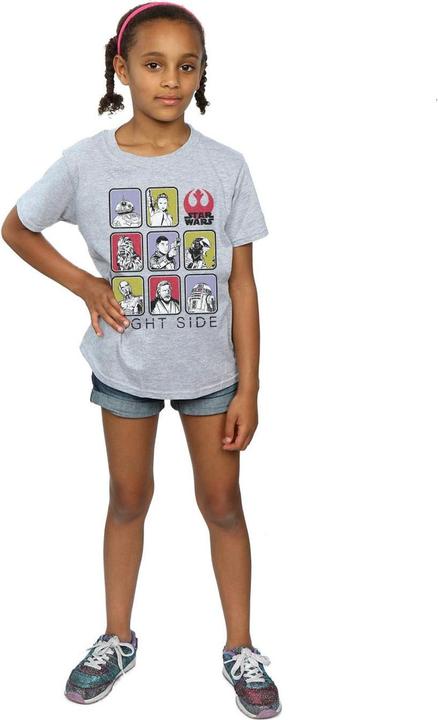 Produktbild Star Wars The Last Jedi Multi Character TShirt Mädchen (152, 158)