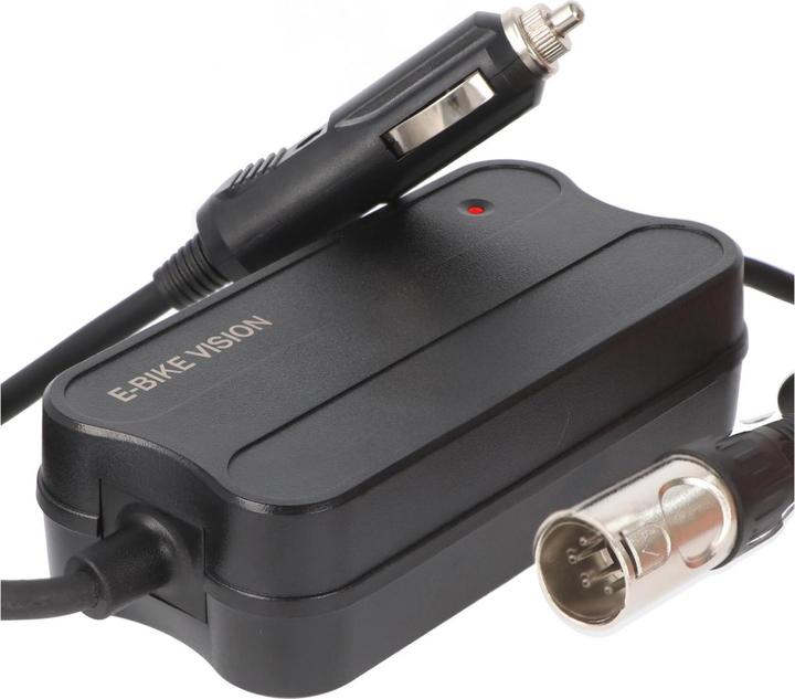 Image du produit E-Bike-Vision Chargeur allume-cigare 12V SET pour Bosch Active, Performance 36V (Chargeur de vélo électrique)