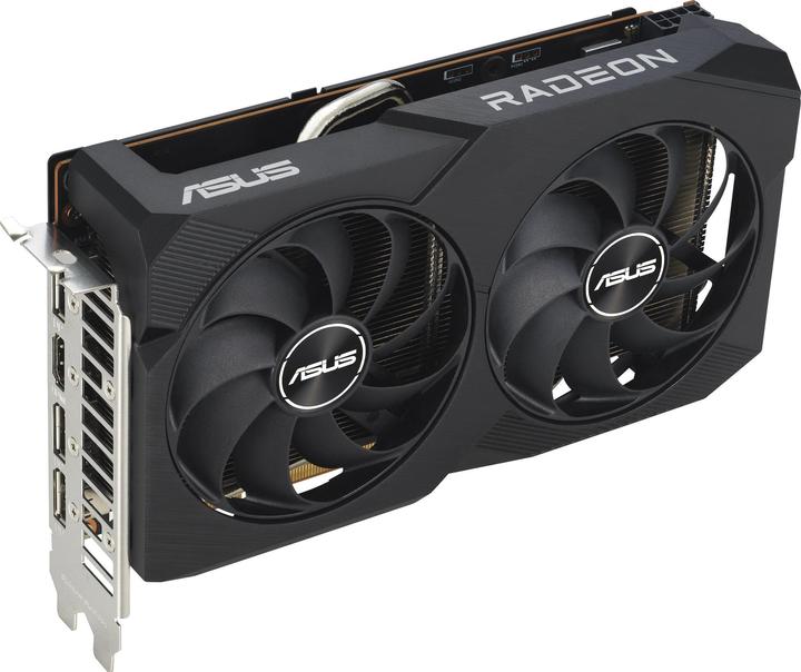Actual product image ASUS Dual Radeon RX 7600 V2 OC Edition (8 GB)