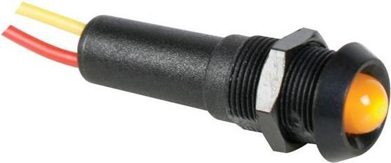 Image du produit Velleman Voyant LED Jaune 5v - Boitier Noir