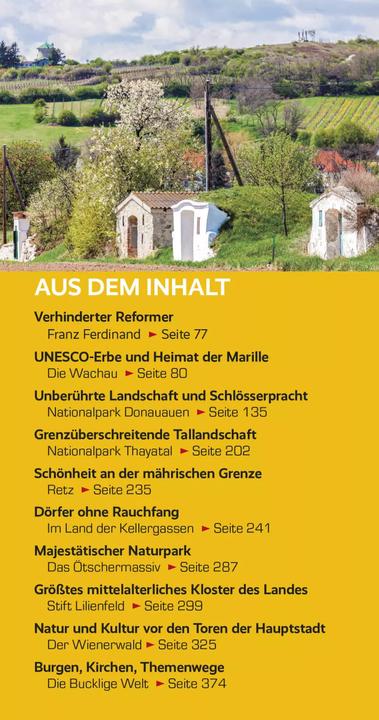 Produktbild Reiseführer Niederösterreich (Deutsch, Gunnar Strunz, 2023)
