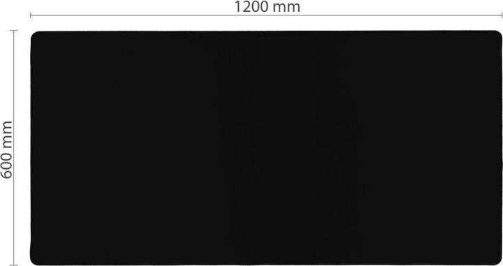 Image du produit OEM Other Computer Accessory Gaming mouse and keyboard pad 1200 x 600 x 2 mm black with stitching