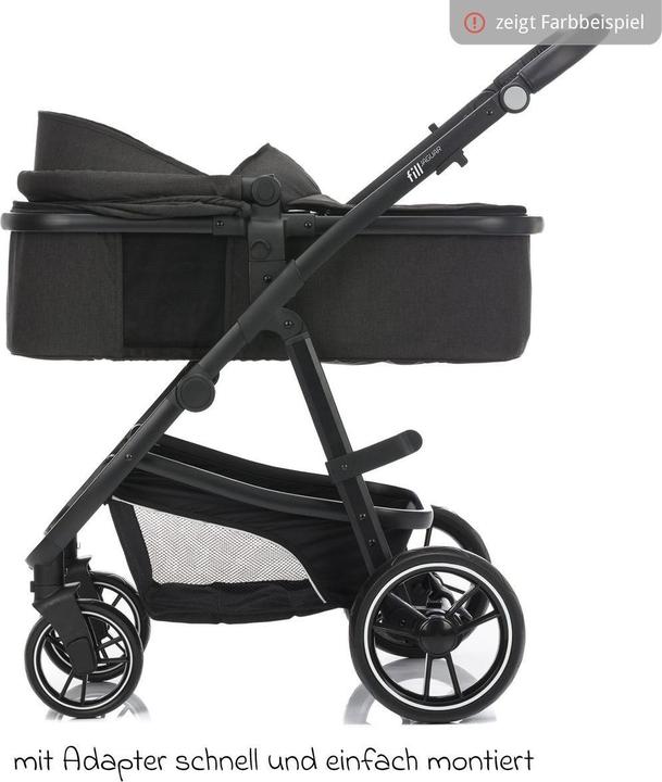 Produktbild Fillikid Kinderwagen 3 in 1 3-1 Kombi-Kinderwagen-Set Fill Jaguar mit