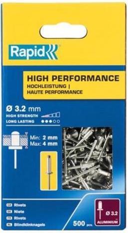 Produktbild Rapid Universal Blindniete Ø 3,2 x 8 mm