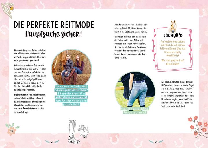 Image du produit #ponylife – Mein Pferde-Mitmach-Journal von den Social-Media-Stars Lia und Lea (Allemand, Lea Schirdewahn, Carola de Chaudière, Lia Beckmann, 2022)