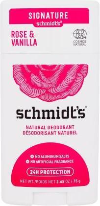 Image du produit Schmidt's Déodorant naturel Rose & Vanille (Stick)