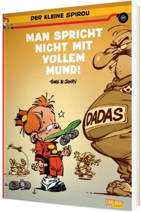 Immagine prodotto Der kleine Spirou 19: Man spricht nicht mit vollem Mund!! (Tedesco, Tome, Janry, 2023)