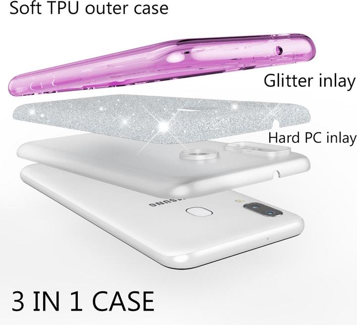 Produktbild Nalia Glitzer Hülle (Samsung Galaxy A40)