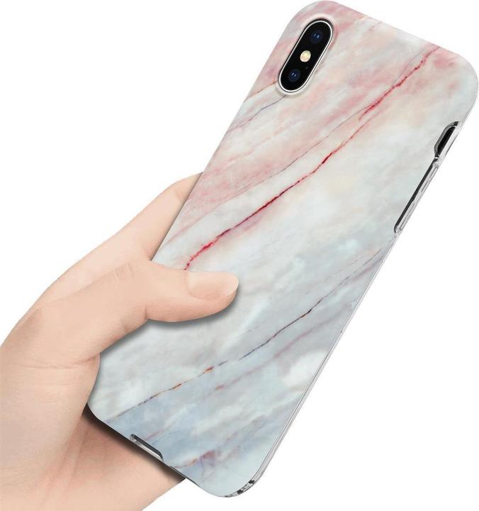 Image du produit Cadorabo Couverture IMD TPU Marbre coloré (Apple iPhone X)