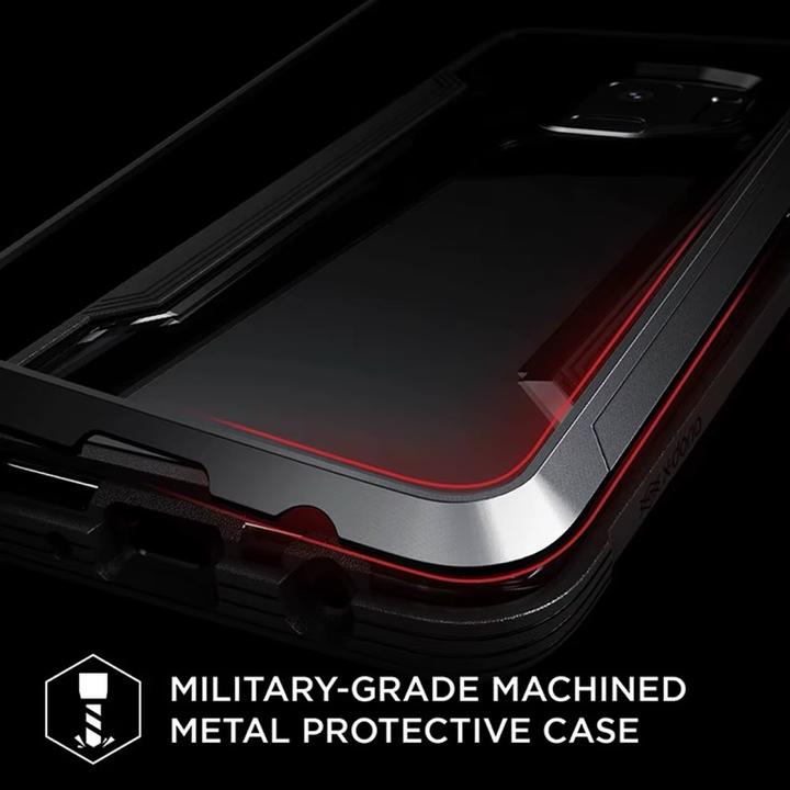 Produktbild Raptic Samsung Galaxy S9, /X-Doria Defense Shield Serie, Transparent mit Pinkem Rahmen (Samsung Galaxy S9)