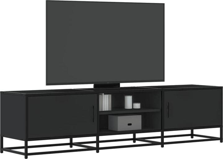 Actual product image VidaXL TV cabinet Lowboard TV cabinet TV table Wood-based material Metal (160 x 35 x 41 cm)