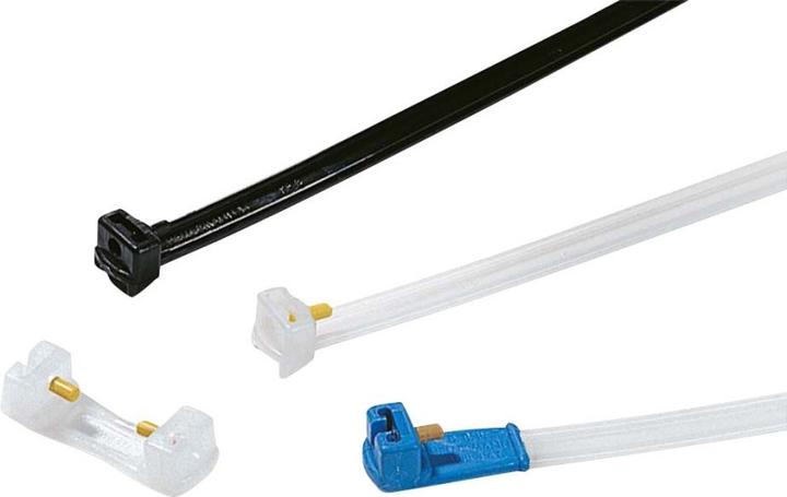 Produktbild HellermannTyton 50 Stück Kabelbinder 8,0x426 natur KR8/43-HS-NA-L1 / 102777 (121-74359) (Kunststoffkabelbinder, 426 mm, 50 Stk.)