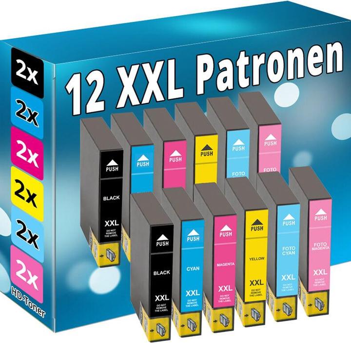 Image du produit Druckfuxx DRUCKER PATRONE für EPSON Stylus Photo R200 R220 R300 R320 R340 RX500